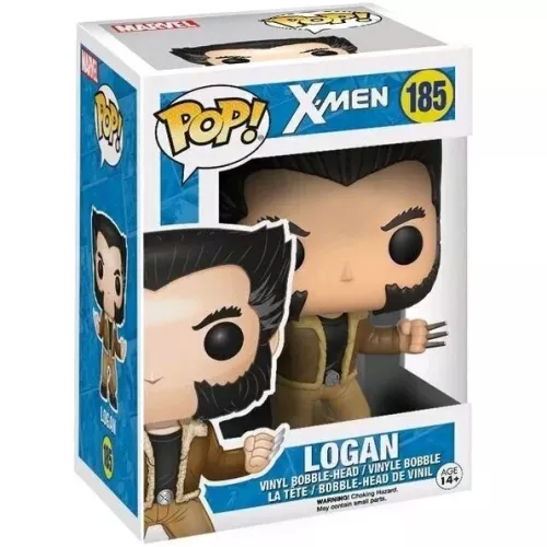 Funko Pop! Logan #185 X-Men Marvel Vinyl Figure Box