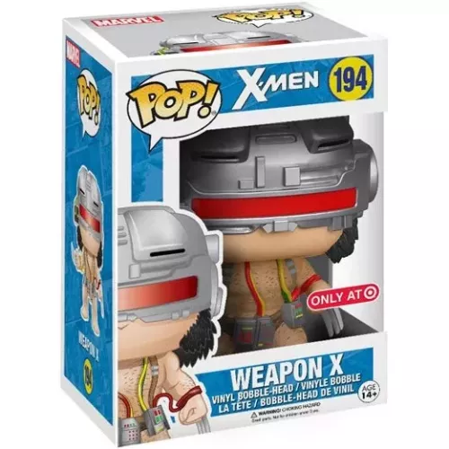 Funko Pop! Weapon X #194 X-Men Marvel Vinyl Figure Box