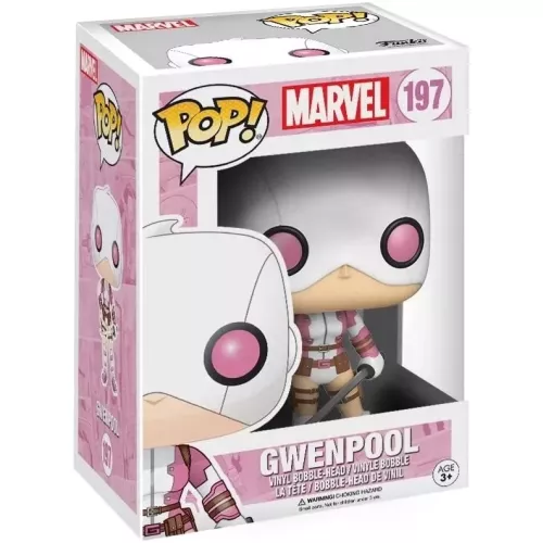 Funko Pop! Gwenpool #197 Marvel Vinyl Figure Box