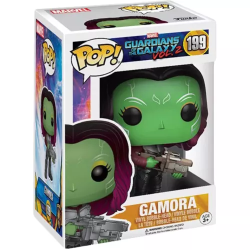 Funko Pop! Gamora #199 Marvel Guardians of the Galaxy Vol. 2 Box