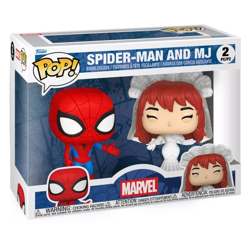 Funko Pop! MJ 2 Pack Marvel Vinyl Figure Box
