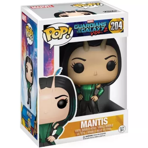 Funko Pop! Mantis #204 Marvel Guardians of the Galaxy Vol. 2 Box