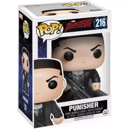 Funko Pop! Punisher #216 Marvel Daredevil Vinyl Figure Box