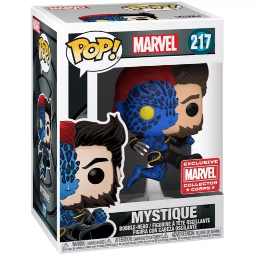 Funko Pop! Mystique #217 Marvel Vinyl Figure Box