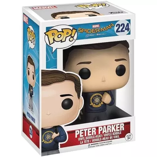 Funko Pop! Peter Parker #224 Marvel Spider-Man Homecoming Box