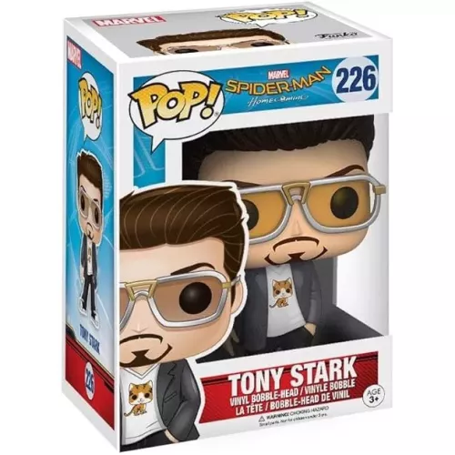 Funko Pop! Tony Stark #226 Marvel Spider-Man Homecoming Box