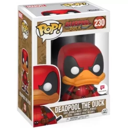 Funko Pop! Deadpool the Duck #230 Marvel Vinyl Figure Box