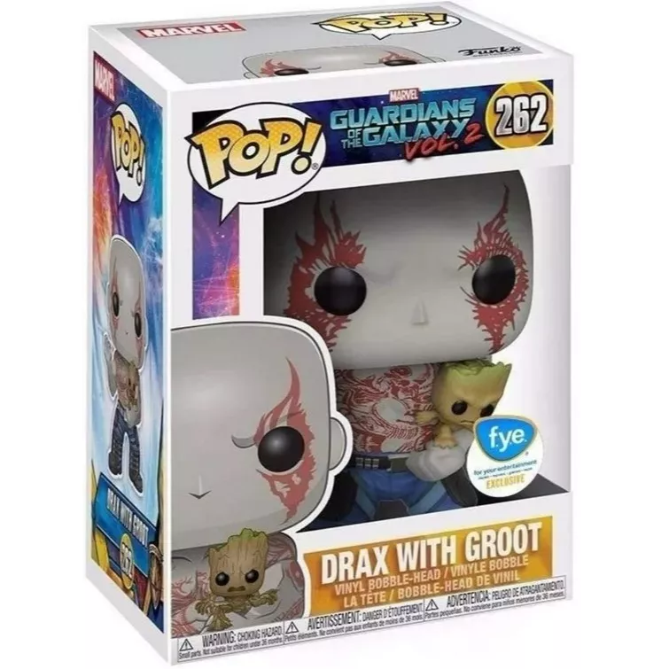 Drax with Groot Box