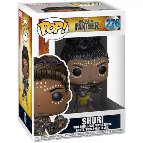 Funko Pop! Shuri #276 Marvel Black Panther Vinyl Figure Box
