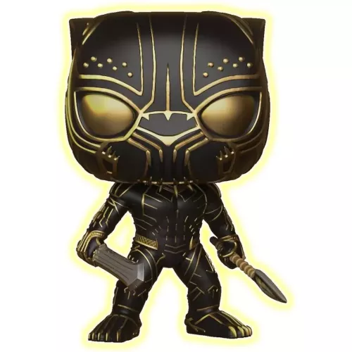 Funko Pop! Erik Killmonger Glow Panther #279 Glows in the Dark