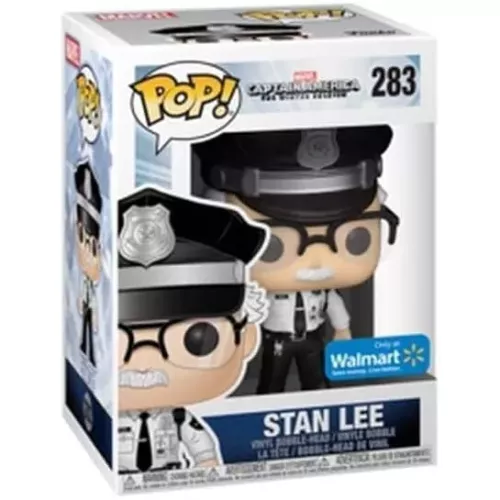 Funko Pop! Stan Lee #283 Marvel Captain America The Winter Soldier Box