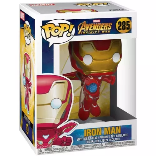 Funko Pop! Iron Man #285 Marvel Avengers Infinity War Box