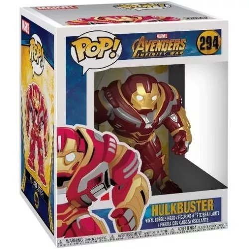 Funko Pop! Hulkbuster #294 6 Inch Marvel Avengers Infinity War Box