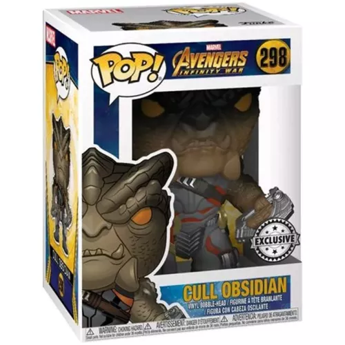 Funko Pop! Cull Obsidian #298 Marvel Avengers Infinity War Box