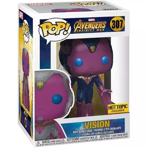Funko Pop! Vision #307 Marvel Avengers Infinity War Box