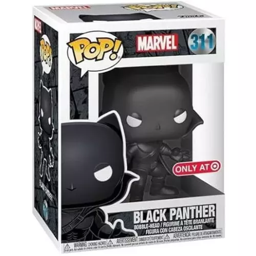 Funko Pop! Black Panther #311 Marvel Vinyl Figure Box