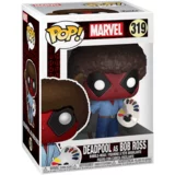 Deadpool as Bob Ross