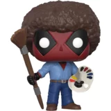 Deadpool as Bob Ross