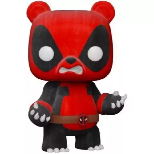 Funko Pop! Pandapool #328 Chase Flocked Deadpool Marvel