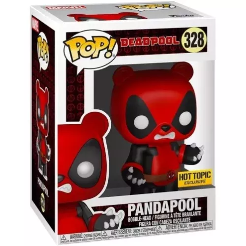 Funko Pop! Pandapool #328 Deadpool Marvel Vinyl Figure Box