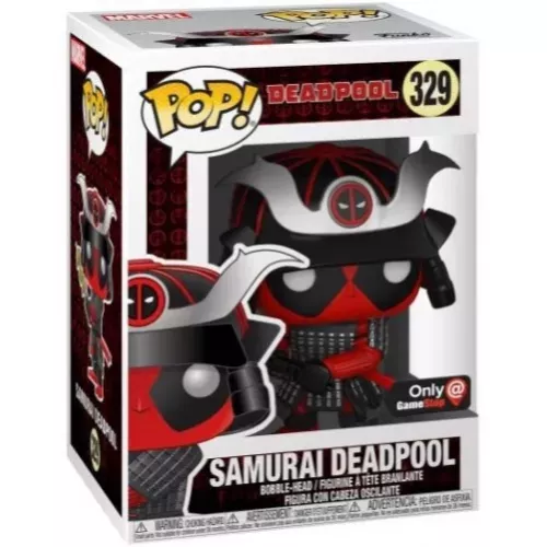 Funko Pop! Samurai Deadpool #329 Marvel Vinyl Figure Box