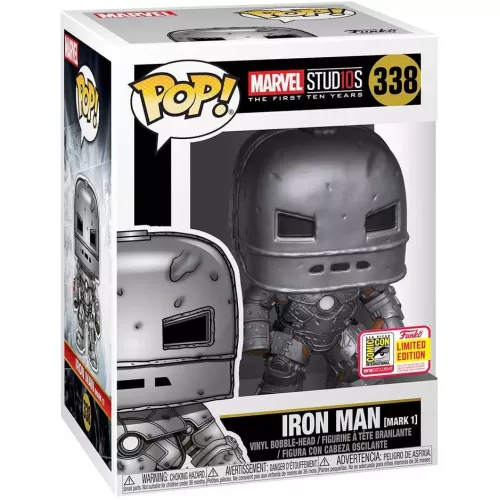 Funko Pop! Iron Man [Mark 1] #338 Marvel Stud10s The First Ten Years Box