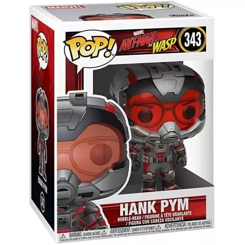 Funko Pop! Hank Pym #343 Marvel Ant-Man and the Wasp Box