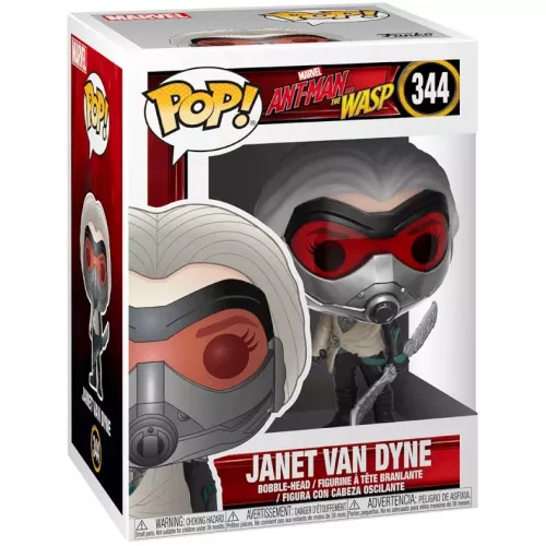 Funko Pop! Janet Van Dyne #344 Marvel Ant-Man and the Wasp Box