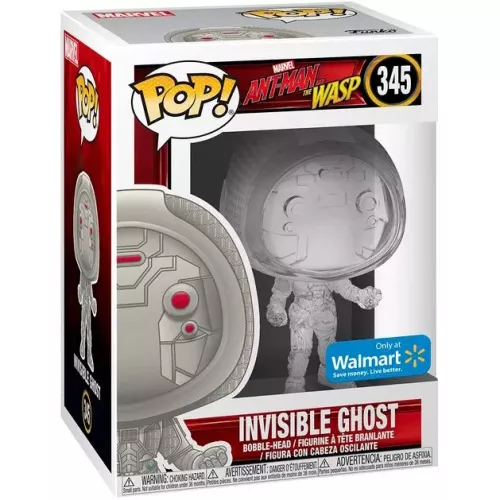 Funko Pop! Invisible Ghost #345 Marvel Ant-Man and the Wasp Box
