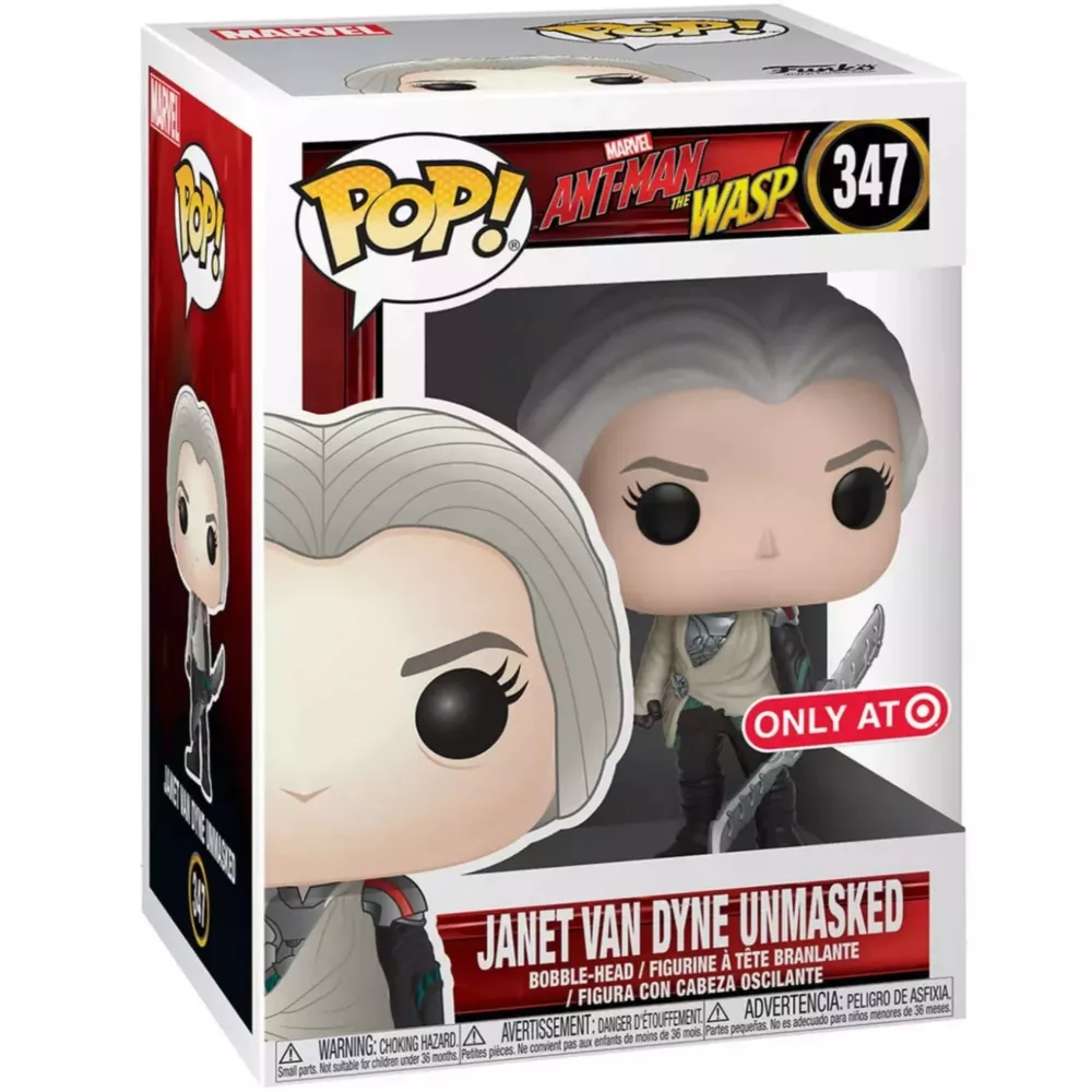 Janet Van Dyne Unmasked Box