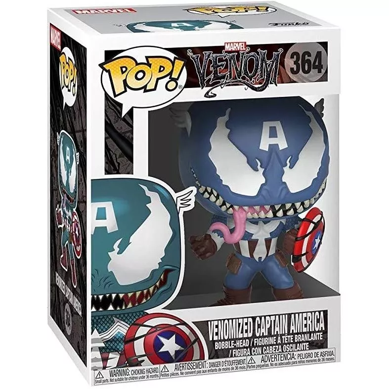 Venomized Captain America Box