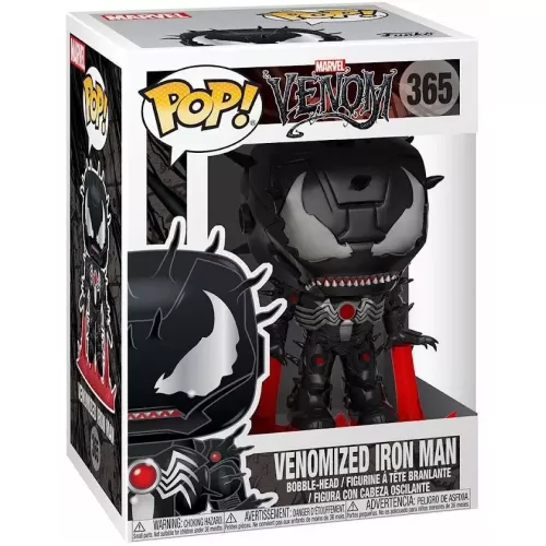Funko Pop! Venomized Iron Man #365 Marvel Venom Vinyl Figure Box
