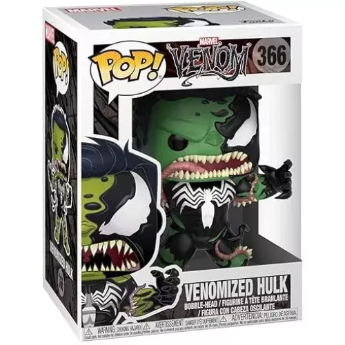 Funko Pop! Venomized Hulk #366 Marvel Venom Vinyl Figure Box