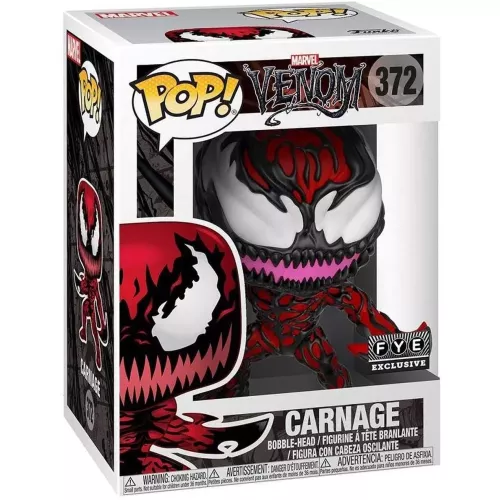 Funko Pop! Carnage #372 with Blades Marvel Venom Vinyl Figure Box