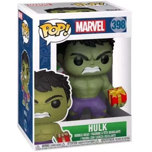 Funko Pop! Hulk #398 Holiday Marvel Vinyl Figure Box