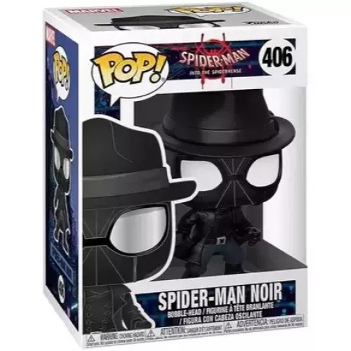 Funko Pop! Spider-Man Noir #406 Spider-Man Into the Spider-Verse Box