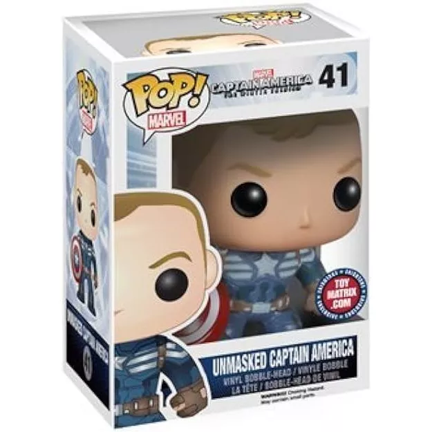 Unmasked Captain America Box