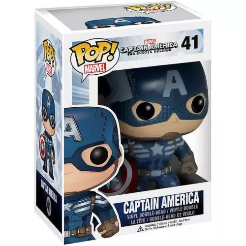 Funko Pop! Captain America #41 Marvel Captain America The Winter Soldier Box