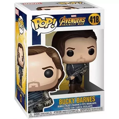 Funko Pop! Bucky Barnes #418 Marvel Avengers Infinity War Box