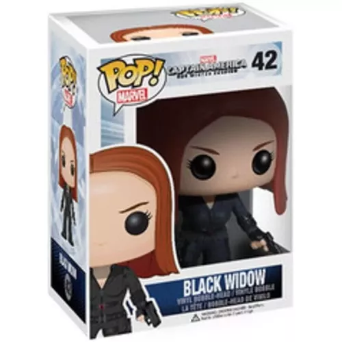 Funko Pop! Black Widow #42 Marvel Captain America The Winter Soldier Box