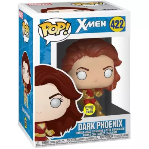 Funko Pop! Dark Phoenix #422 Glows in the Dark X-Men Box