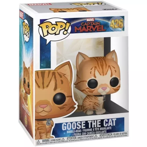 Funko Pop! Goose the Cat #426 Marvel Captain Marvel Box