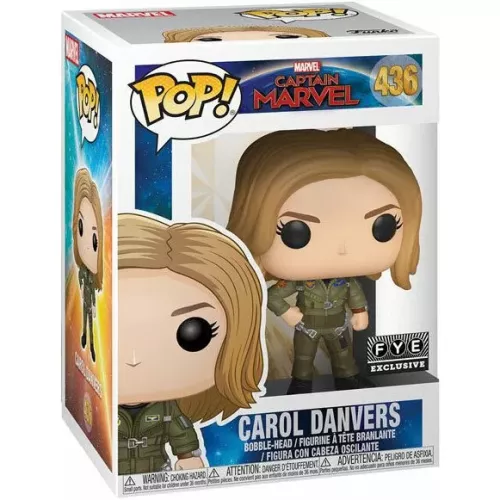 Funko Pop! Carol Danvers #436 Marvel Captain Marvel Box
