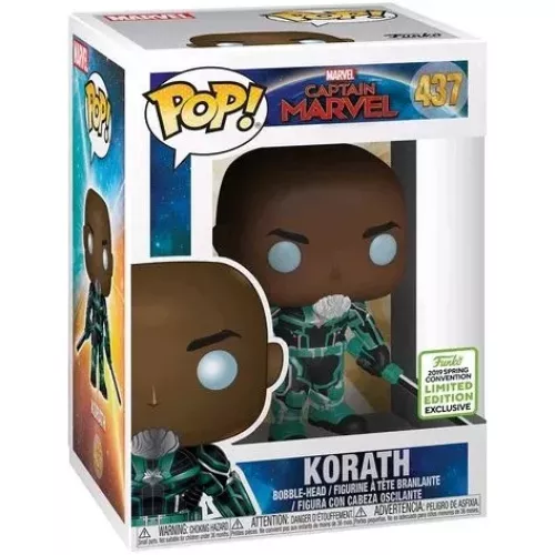 Funko Pop! Korath #437 Marvel Captain Marvel Vinyl Figure Box