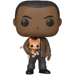 Nick Fury with Goose the Cat