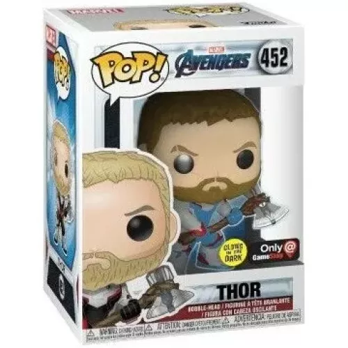 Funko Pop! Thor #452 Quantum Realm Suit Glows in the Dark Box