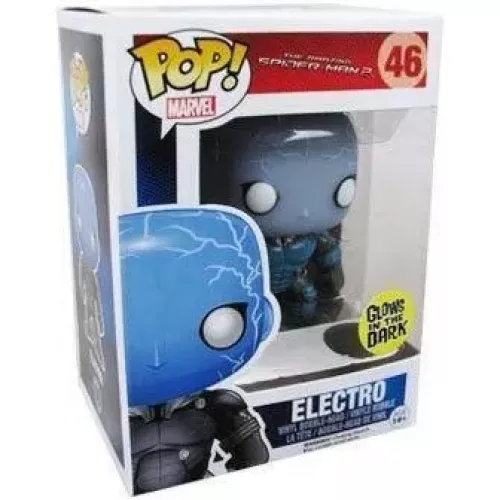 Funko Pop! Electro #46 Glows in the Dark The Amazing Spider-Man 2 Box