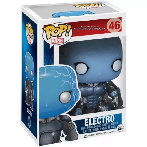 Funko Pop! Electro #46 Metallic The Amazing Spider-Man 2 Box