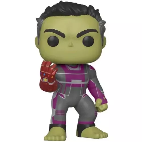 Funko Pop! Hulk #478 with Gauntlet 6 Inch Marvel Avengers Endgame