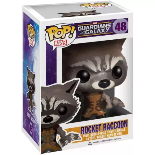 Funko Pop! Rocket Raccoon #48 Marvel Guardians of the Galaxy Box